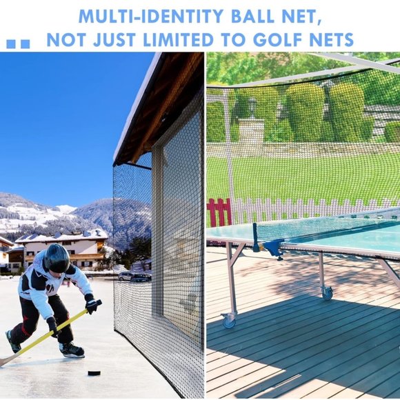 NEW! Amazgolf 15ft x 20ft Golf Practice Net! Great for Garage Golf Hitting Bay! - Picture 4 of 7